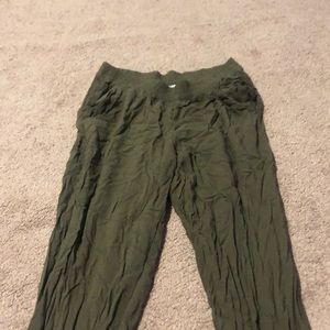 Green lose weight pants